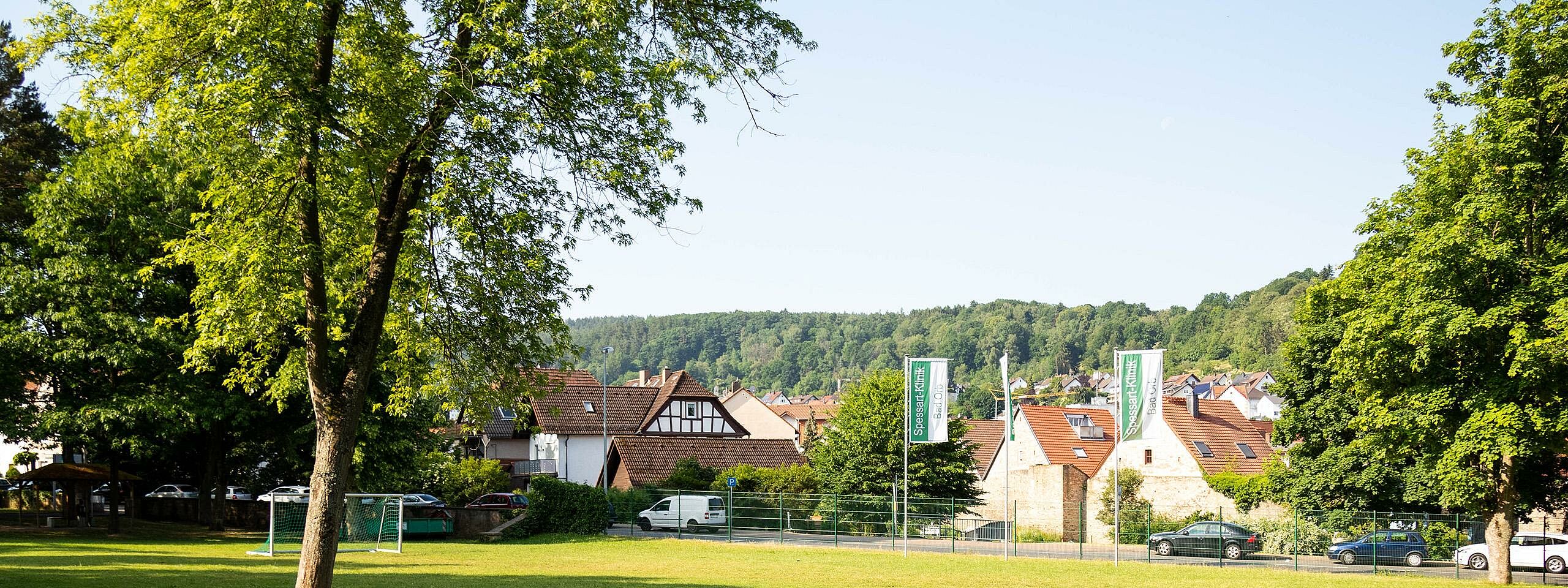 Spessart-Klinik Bad Orb mit ihrem Park